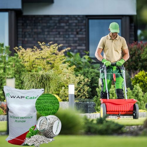 Wapno Granulowane do Trawnika Anty Mech 24,4 kg Nawóz Ogrodowe na Arena.pl