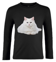 Bluzka tshirt z długim rękawem Kot