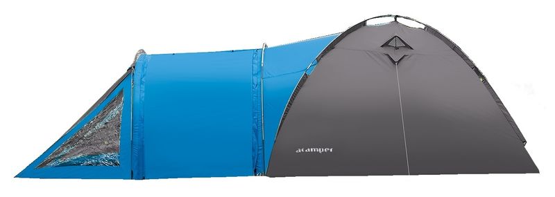 NAMIOT SOLITER 4 PRO SZARY TURYSTYCZNY ACAMPER zdjęcie 4