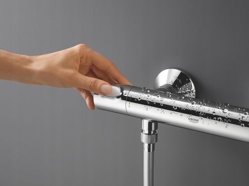 Bateria prysznicowa z Termostatem GROHE Trwała Powłoka Chrom 34840000 na Arena.pl