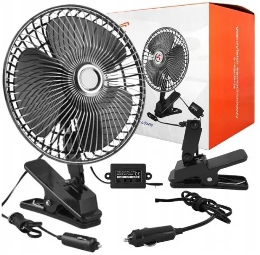 LTC - WENTYLATOR SAMOCHODOWY 24V Z REGULACJĄ 6'' zdjęcie 1