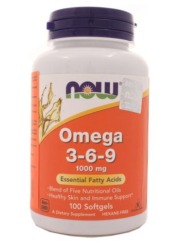 Omega 3-6-9 - 1000mg - Now - 100kaps na Arena.pl