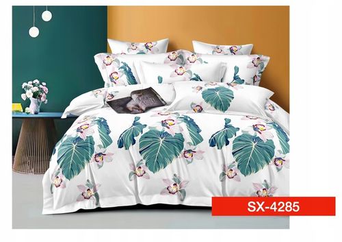 POŚCIEL ANTYALERGICZNA SATYNOWA 160x200 i 2x 70x80 KOMPLET 3 CZĘŚCI WZORY na Arena.pl