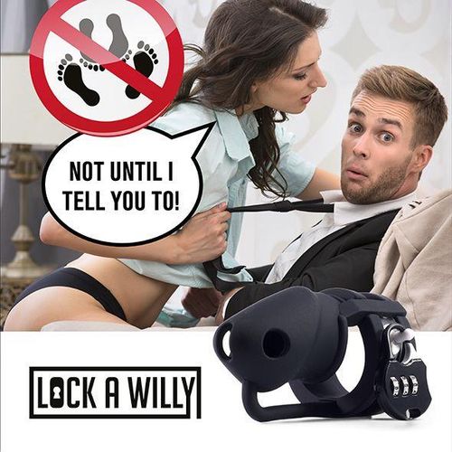 pas cnoty silikonowy lock a willy regulowany na Arena.pl