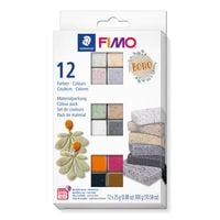 zestaw masy termoutwardzalnej fimo kolory boho 12x25g staedtler