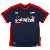 t-shirt skinarma halo m granatowy