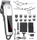 Duży zestaw fryzjera maszynka do strzyżenia włosów