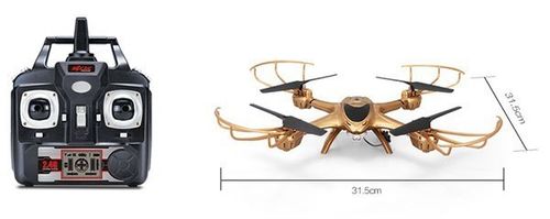 DRON MJX X401H RTF ZŁOTY na Arena.pl