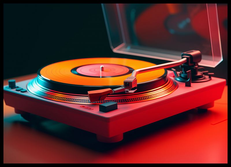 Plakat 70x50cm Retro Granie zdjęcie 2