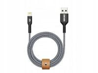 Kabel USB-Lightning 1m czarny ZENDURE