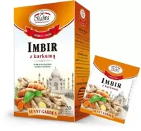 MALWA HERBATA ZIOŁOWA 20TB IMBIR Z KURKUMĄ