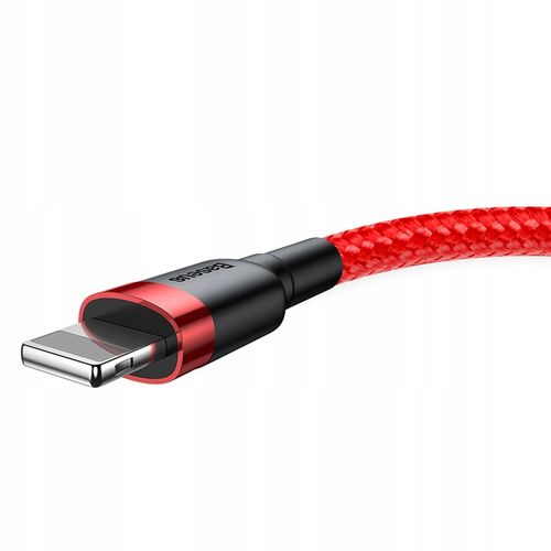 BASEUS MOCNY KABEL USB DO LIGHTNING IPHONE IPAD PRZEWÓD OPLOT 1.5A 2M na Arena.pl
