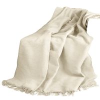 Koc Bawełniany 150x200 ecru