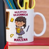 Kubek z imieniem - nagroda - Najlepsza Uczennica