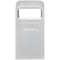 kingston 128gb datatraveler micro 200mb/s metal usb 3.2 gen 1