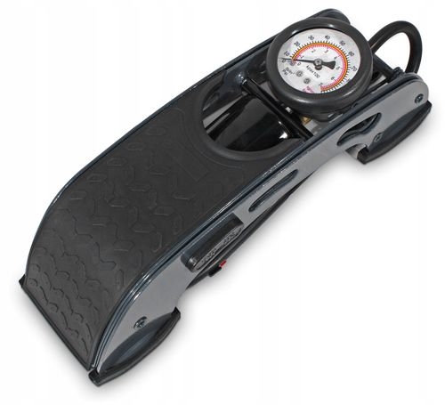 POMPKA NOŻNA SAMOCHODOWA ROWEROWA Z MANOMETREM na Arena.pl