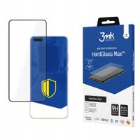 2 x Szkło Hartowane 3MK HardGlass Max Huawei P40 Pro czarny/black, FullScre