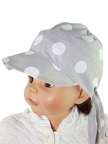 POLSKA UNIWERSALNA CZAPKA CHUSTKA CHUSTECZKA NA GŁOWĘ Z DASZKIEM 40 WZORÓW na Arena.pl