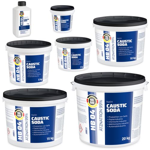 Wodorotlenek Sodu 15kg Granulki Soda kaustyczna H04 na Arena.pl