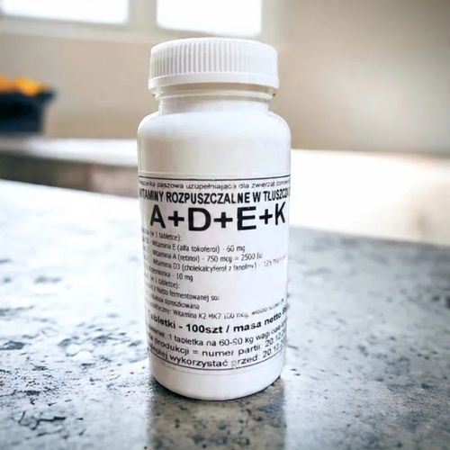 Podkowa Witaminy ADEK 100 tabletek | Zdrowe i Mocne Kości oraz Stawy na Arena.pl