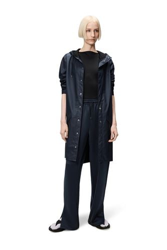 Rains unisex długa kurtka przeciwdeszczowa LONG JACKET W3 12020 47 NAVY XS na Arena.pl