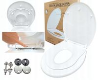 Deska sedesowa dla DZIECI WYPINANA NAKŁADKA Magnes wolnoopadająca dziecko