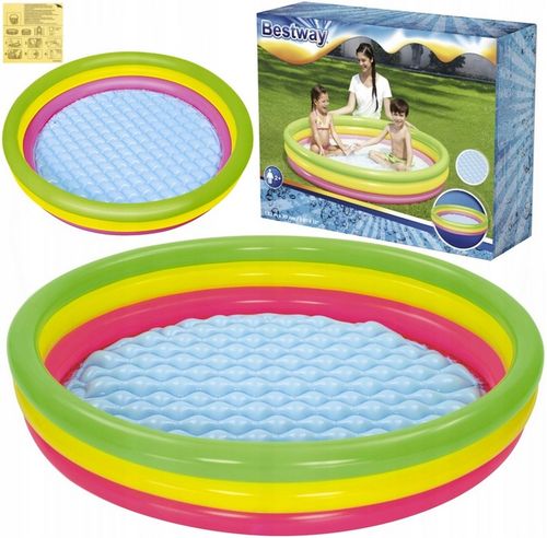BESTWAY 51103 BASEN BASENIK DLA DZIECI MIĘKKIE DNO na Arena.pl