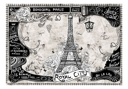 Fototapeta - Bonjour Paris 100x70 na Arena.pl