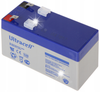 AKUMULATOR ŻELOWY 12V 1,3AH ALARM UPS ULTRACELL