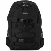 Plecak męski czarny miejski z portem USB sportowy do szkoły i pracy ZAGATTO