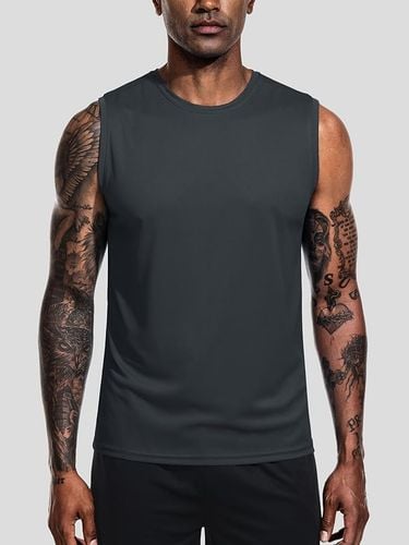 3 Męskich Tank Topów Szybkoschnący Oddychający Bez Rękawów na Siłownię na Arena.pl