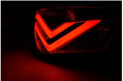 LAMPY DIODOWE SEAT IBIZA 6J 3 DRZWIOWE OD 06.2008 DO 2012 BLACK LED BAR na Arena.pl