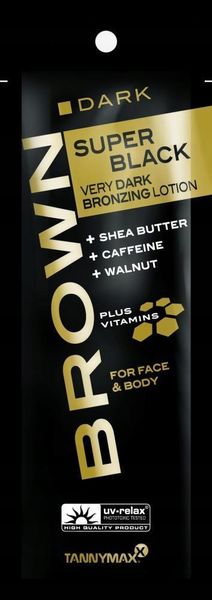 Tannymaxx Super Black mocny bronzer solarium 15ml zdjęcie 1