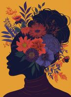 Plakat 40x55cm Botaniczna Muza