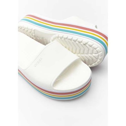 Crocs CB PLATFORM BLD COLOR SLIDE 100 WHITE M7 na Arena.pl