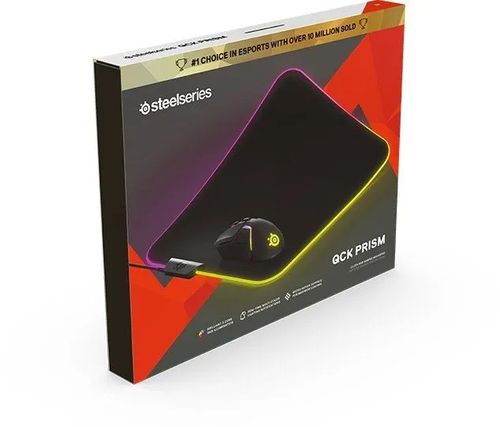 Podkładka RGB SteelSeries QcK Prism Cloth Medium 27cm x 32cm na Arena.pl