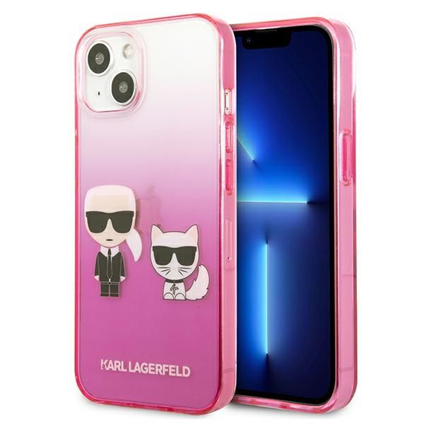 Etui Karl Lagerfeld do iPhone 13 mini, Różowy zdjęcie 1