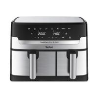 Frytkownica beztłuszczowa Tefal Grill EY905D 8.3l dwukomorowa Air Fryer
