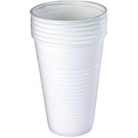 kubki jednorazowe 200ml białe do zimnych napojów 100szt.