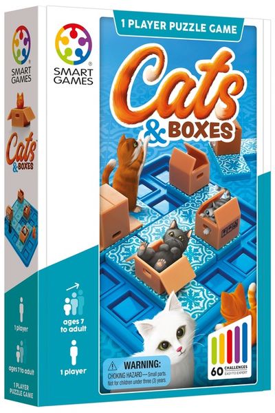 Smart Games Cats & Boxes (ENG) IUVI Games zdjęcie 7
