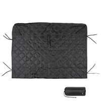 Podpinka pod ponczo (kołdra) czarna MFH 210x150