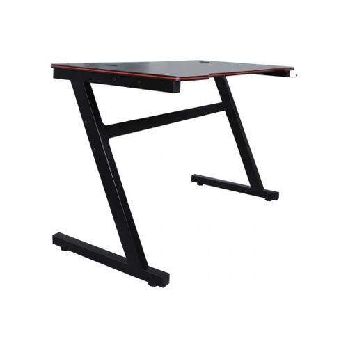 Emaga Biurko do komputera dla gracza BITUXX czarne komputerowe MDF solidne na Arena.pl