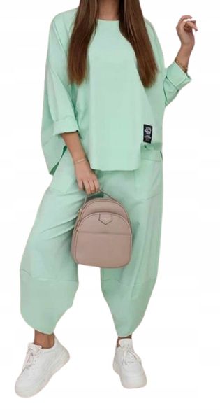 KOMPLET luźny ciemny niebieski zdjęcie 16