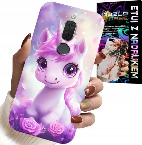 ETUI DO HUAWEI MATE 10 LITE - SŁODKI JEDNOROŻEC, WZORY DLA DZIECI CASE na Arena.pl