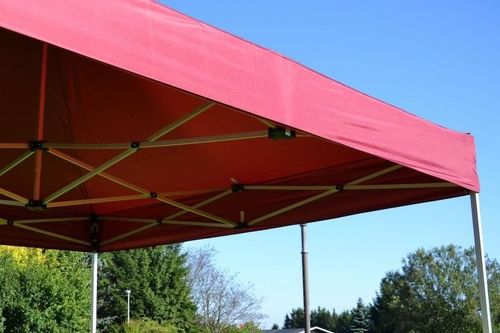 Pawilon ogrodowy rozkładany 3 x 3 m - winny, 4 ściany na Arena.pl