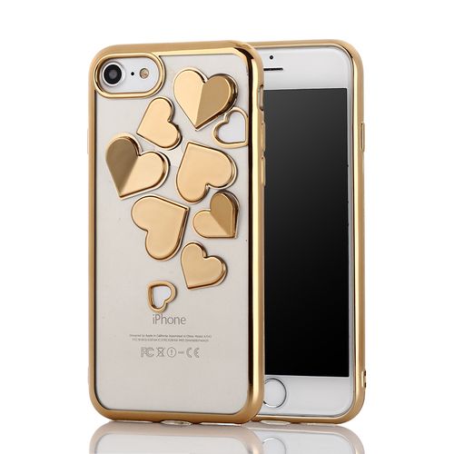 Etui Sylikonowe Iphone 7 8 Serca 3D na Arena.pl