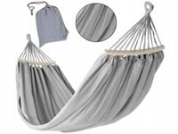 Hamak Ogrodowy turystyczny 2 osobowy 250X150 CM LUXE XXL