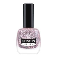 Golden Rose Keratin Glitter Nail Color 410 Keratynowy lakier do paznokci Kolor - 01