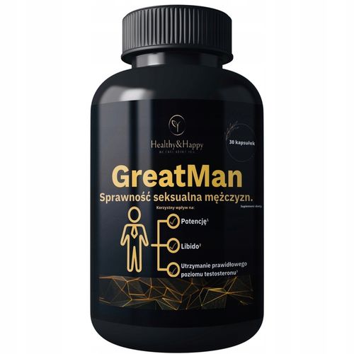 KAPSUŁKI POTENCJA EREKCJA LIBIDO POŻĄDANIE GreatMan na Arena.pl