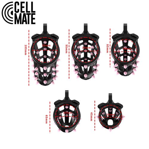 pas cnoty flexispike chastity cage size 3 cellmate na Arena.pl